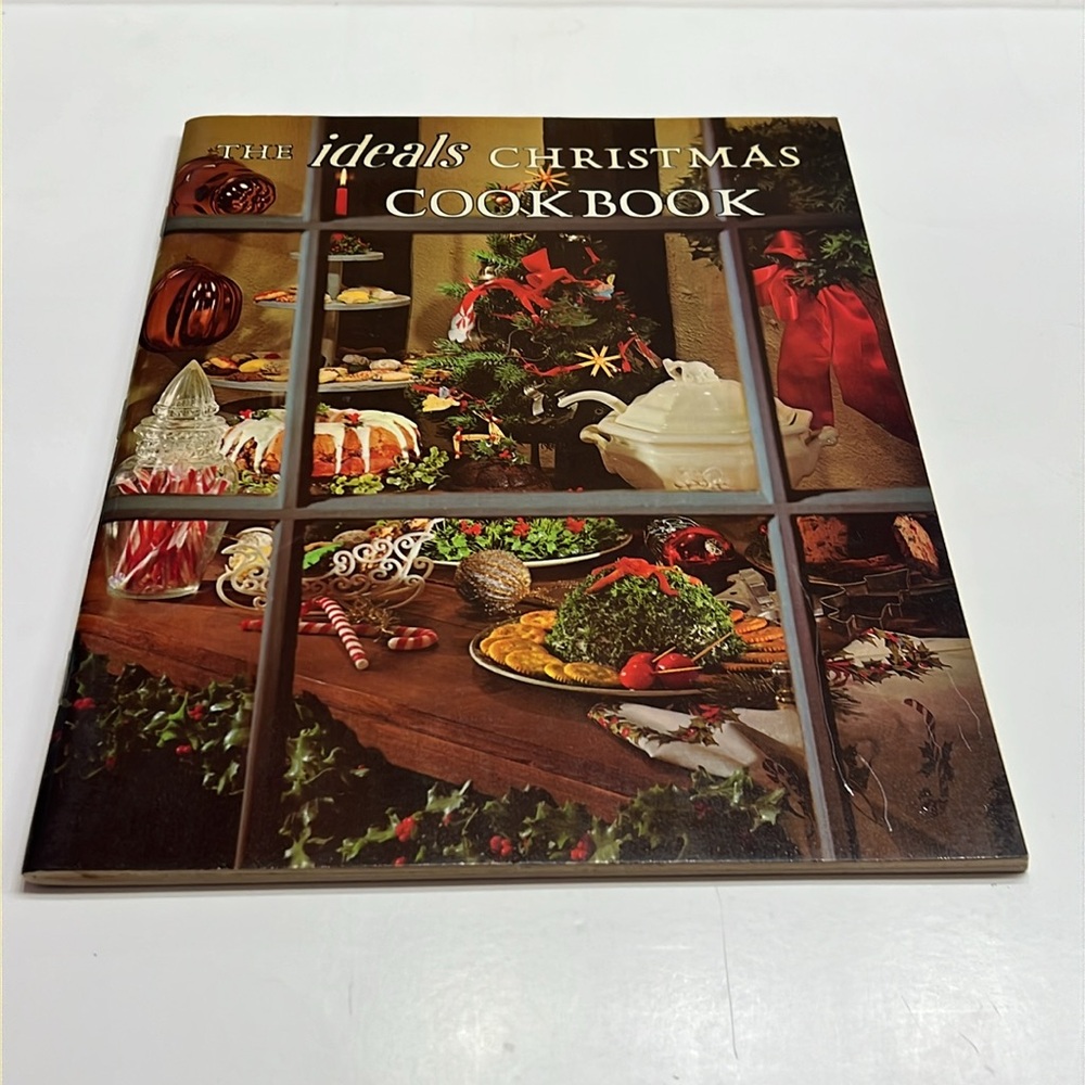 Vintage The Ideals Christmas Cookbook